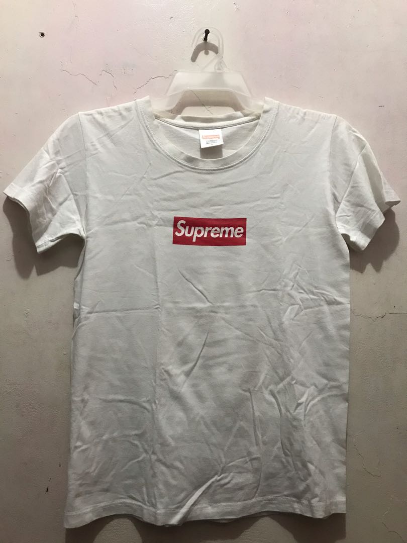 Supreme white hotsell shirt price