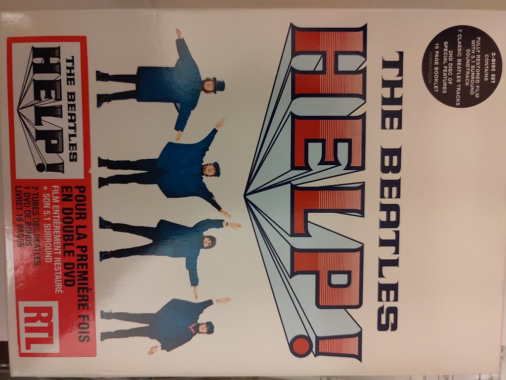 The Beatles Help Movie Dvd Film Tracks Special Features Booklet Parlophone Apple Video 音樂樂器 配件 Cd S Dvd S Other Media Carousell