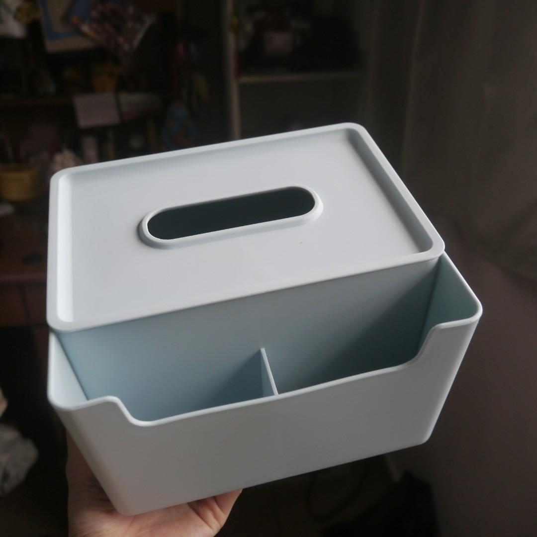 tissue box container