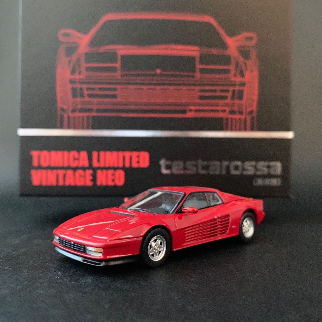 Tomica Ferrari Testarossa Red Hobbies Toys Toys Games On Carousell