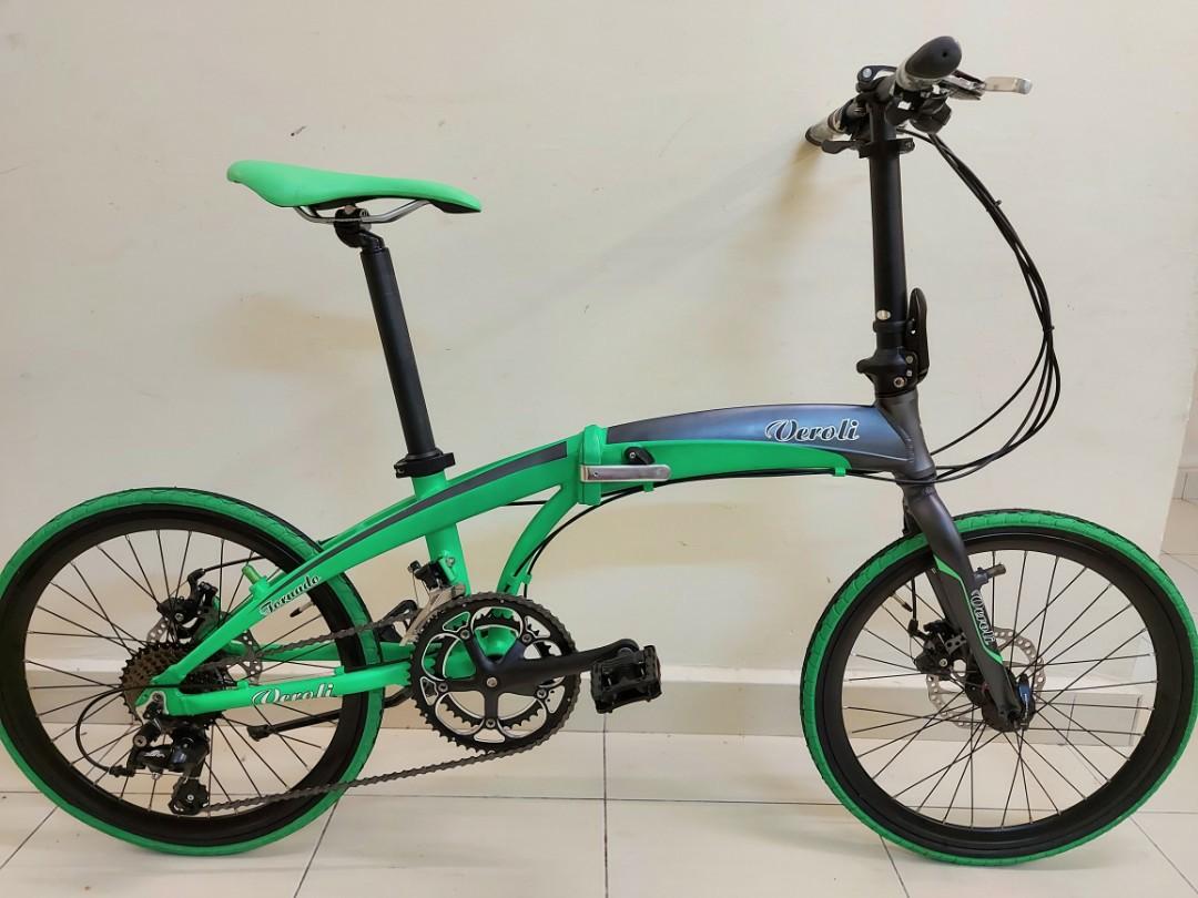 Folding bike veroli deals