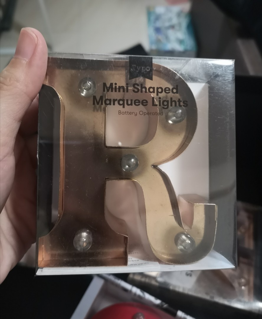 Typo - Mini Light Up Letter 