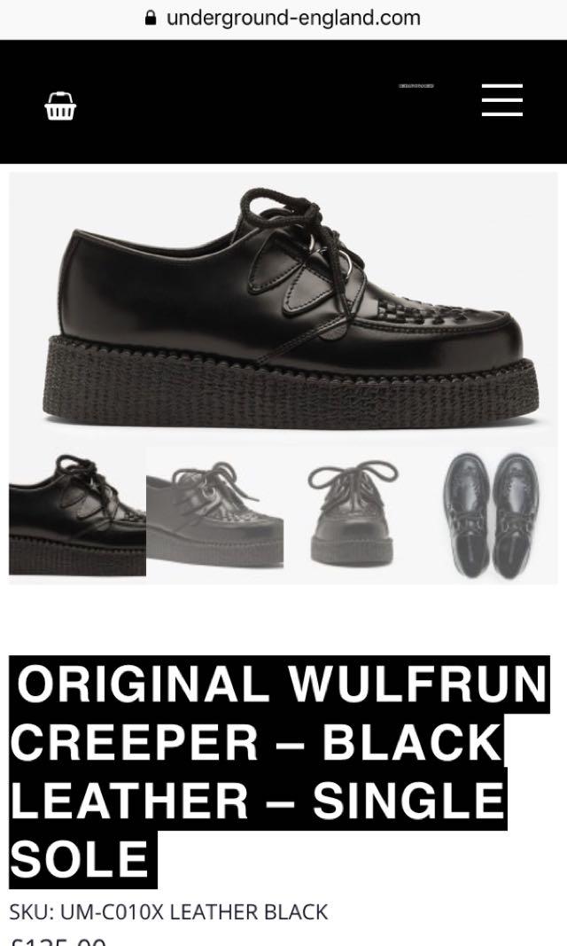 Underground Creepers Platform Shoes UK 