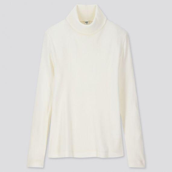 White turtleneck uniqlo online