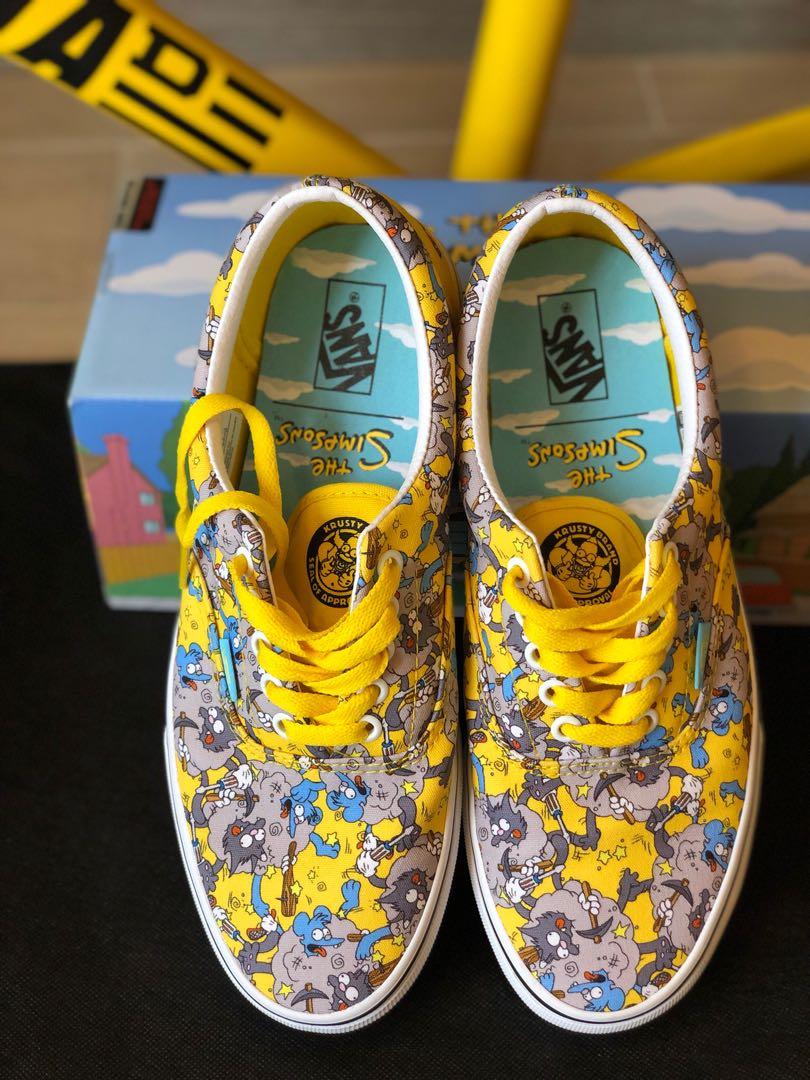 Vans Era The Simpsons Men s Fashion Footwear Sneakers on Carousell