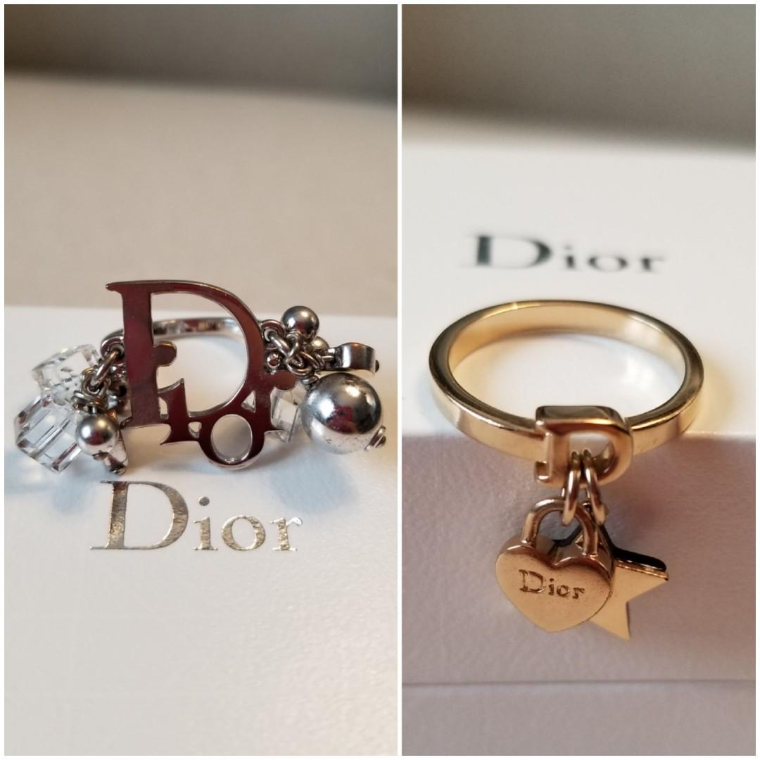 Vintage dior shop ring