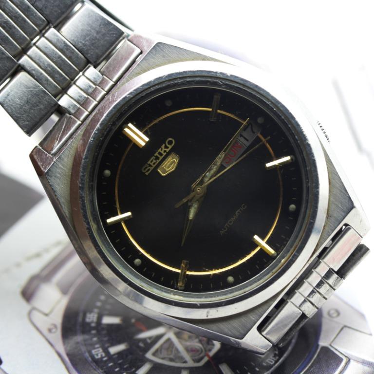 Vintage Seiko 5 Automatic Dress Watch 17 Jewels 7009-876A, Men's ...