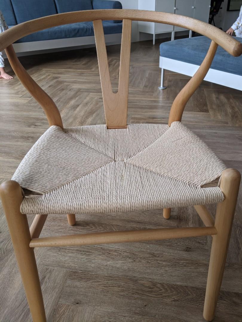 Wishbone Chair Replica Furniture Tables Chairs On Carousell