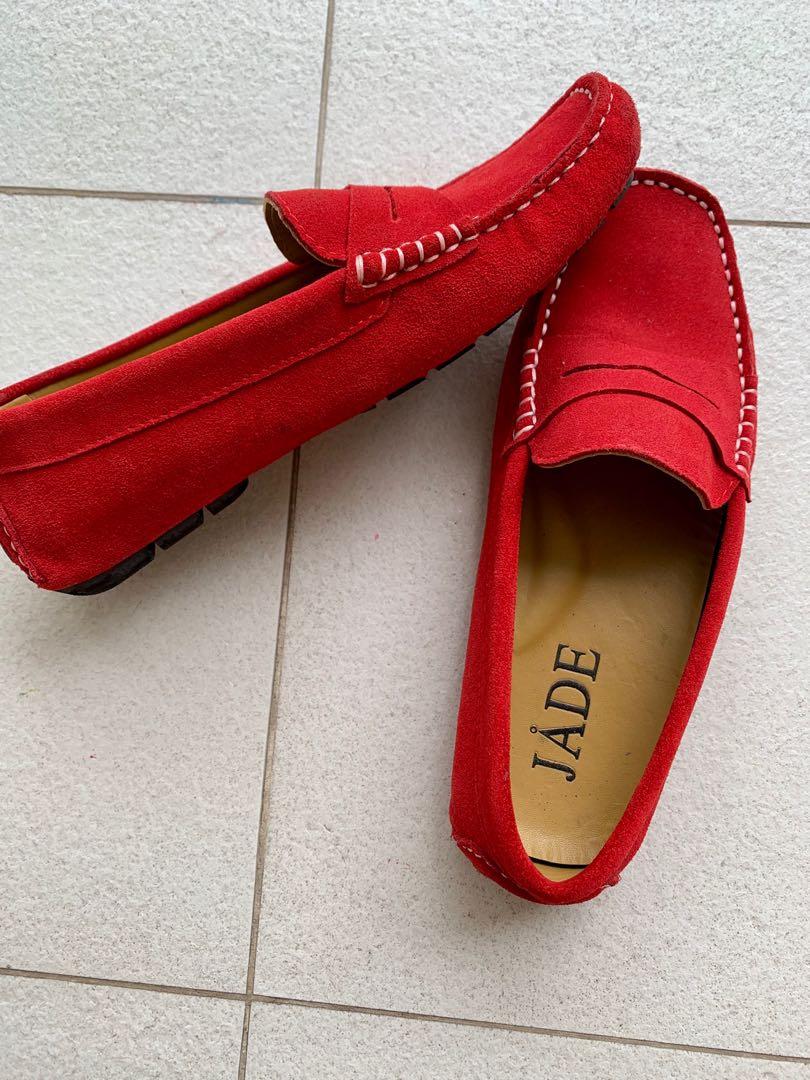Women s boat shoes red Women s Fashion Footwear Flipflops and