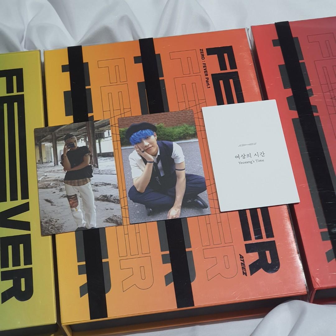 Wtt Ateez Zero Fever Part 1 Album Photocard Entertainment K Wave On Carousell