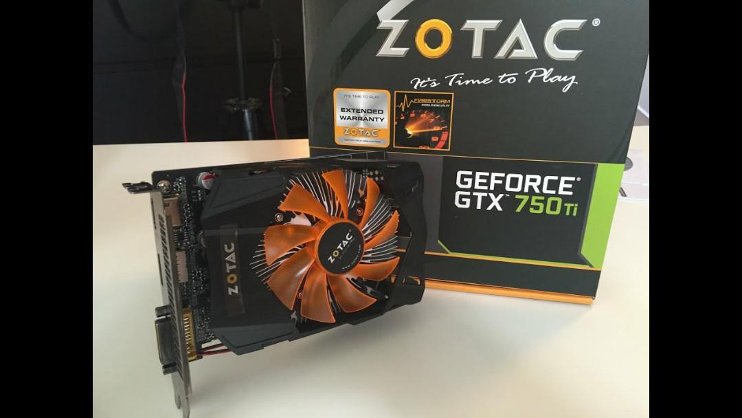 Zotac Gtx 750ti Mint Condition Electronics Computer Parts Accessories On Carousell