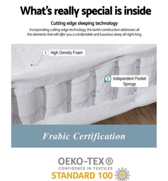 3Fold Tencel Mattress, Furniture & Home Living, Furniture, Bed Frames