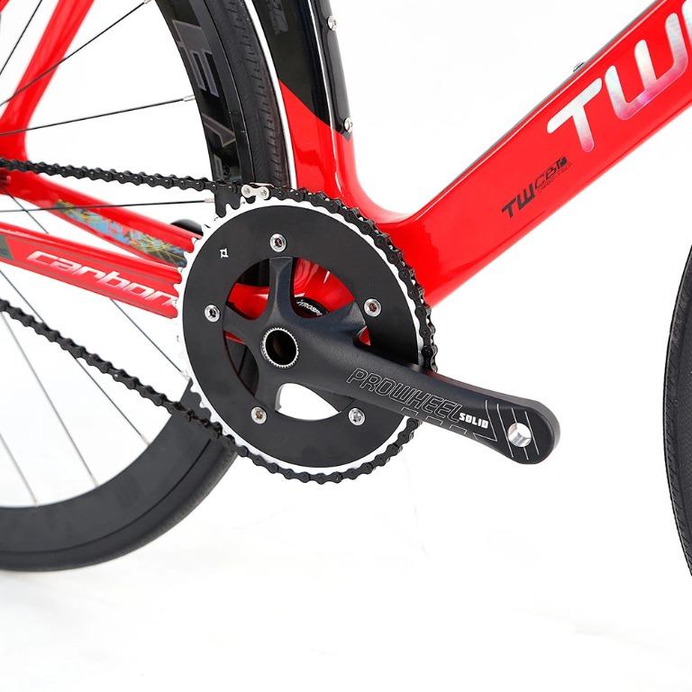 7.6kg Fixies Single speed carbon fiber fixed gear road bike 700c with