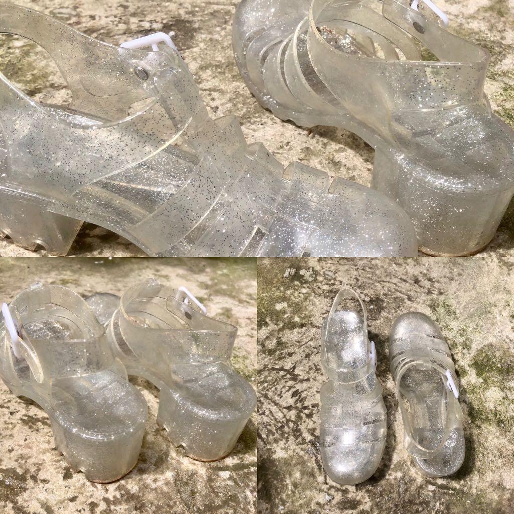 80s Jelly Shoes Vintage Sandals Women s Fashion Footwear Flats