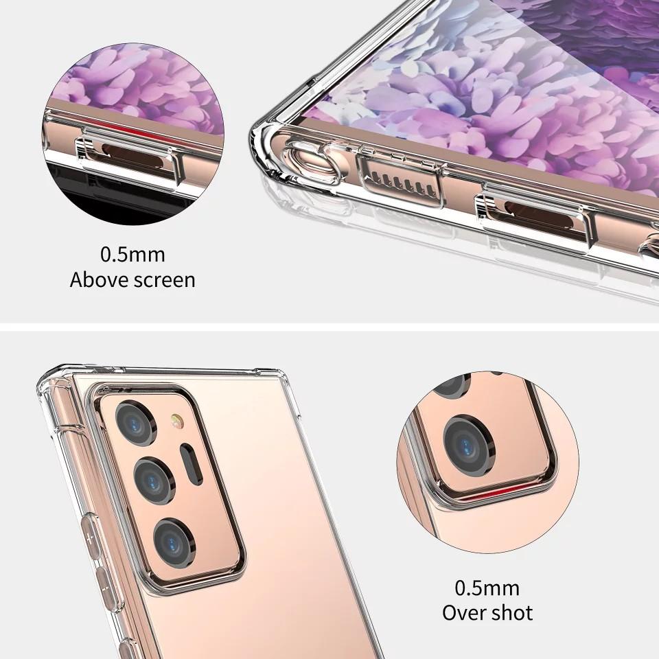 💥 Samsung Galaxy Note 20/20 Ultra Air-bag Shockproof Case, Mobile