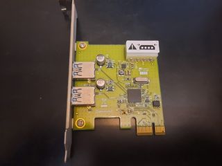 Used Transcend PCIe 2 Ports USB 3.0 Card (Free Shipping)64084800334849110