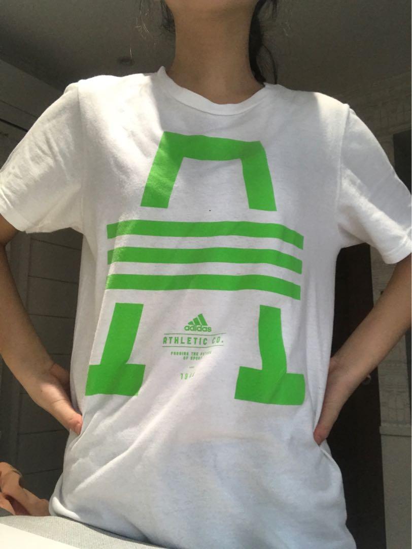green adidas top mens