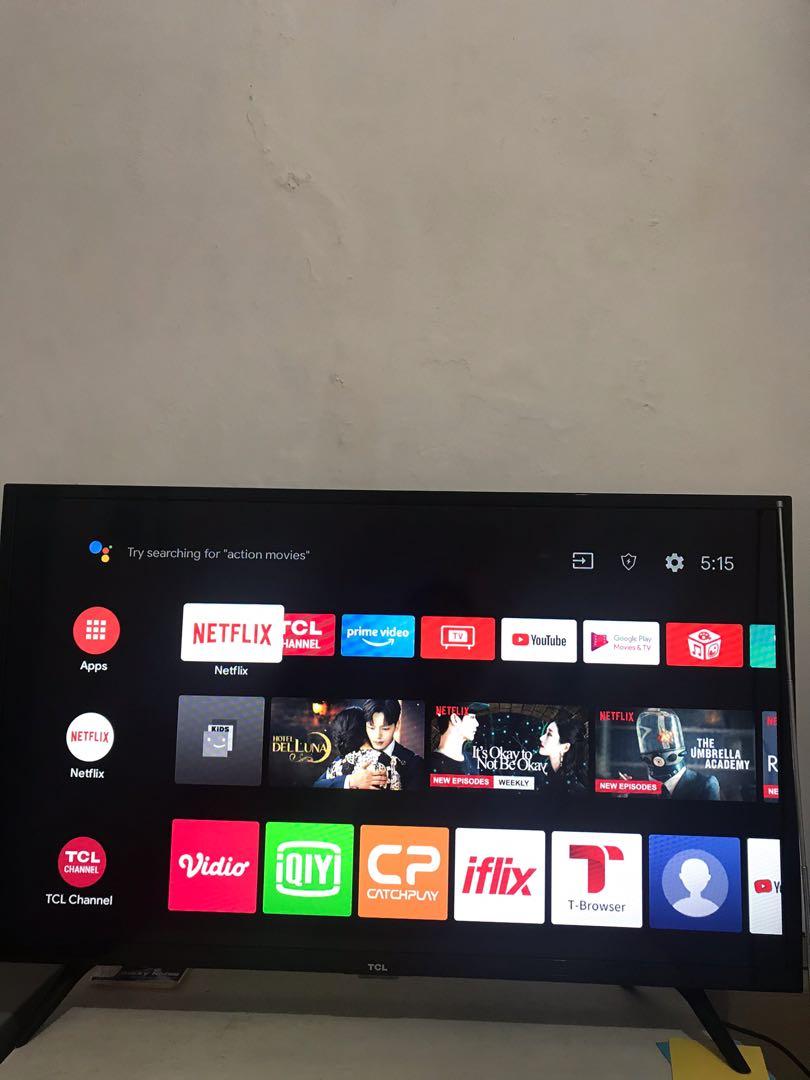 Android Smart TV TCL 32 inch, Elektronik, TV & Perlengkapan Hiburan di ...