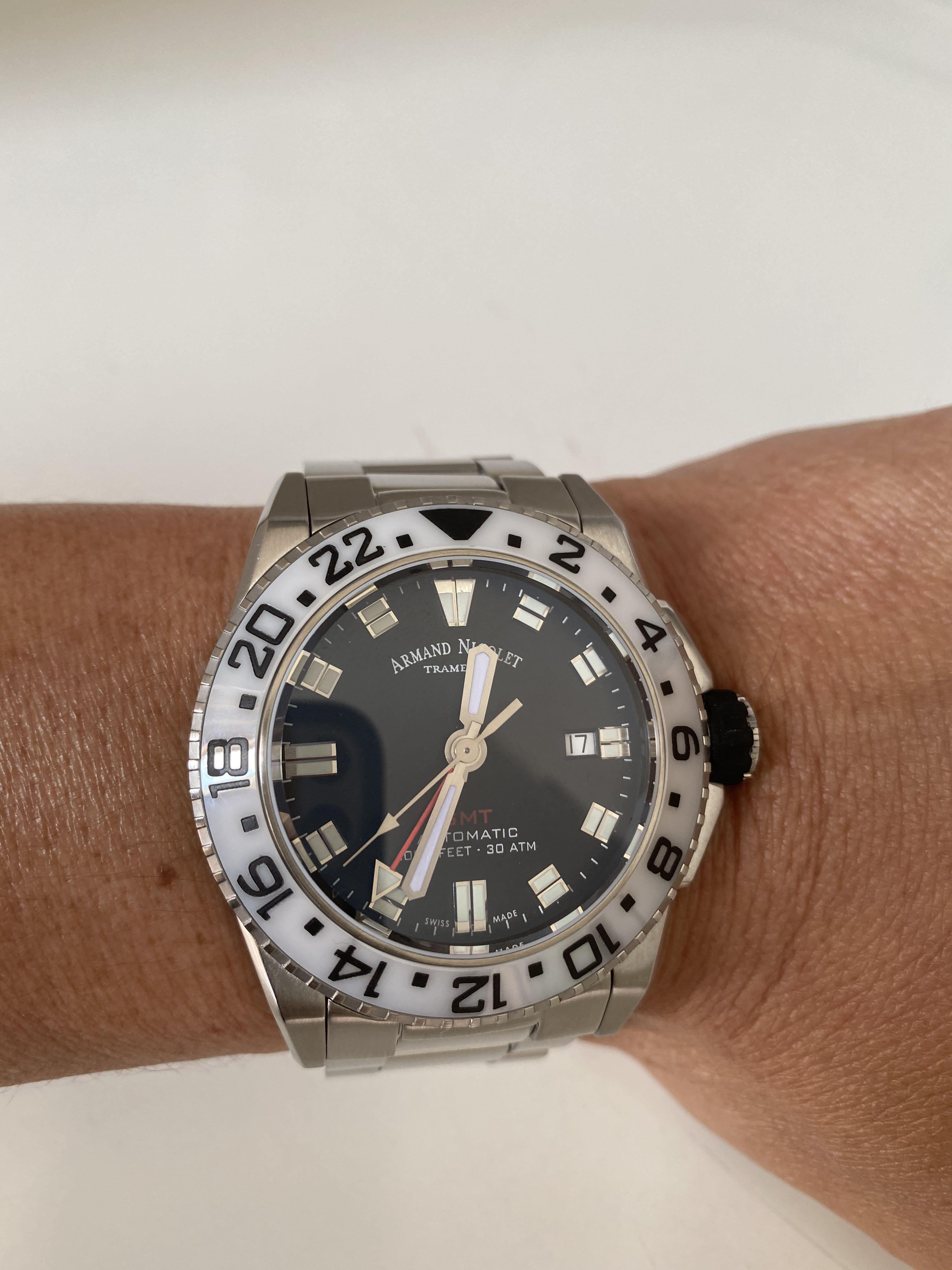 2020 Armand Nicolet JS9 GMT Luxury Watches on Carousell
