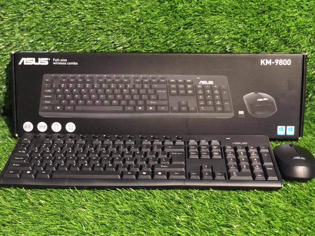 Asus Wireless Keyboard Mouse Km9800 Computers Tech Parts Accessories Computer Keyboard On Carousell