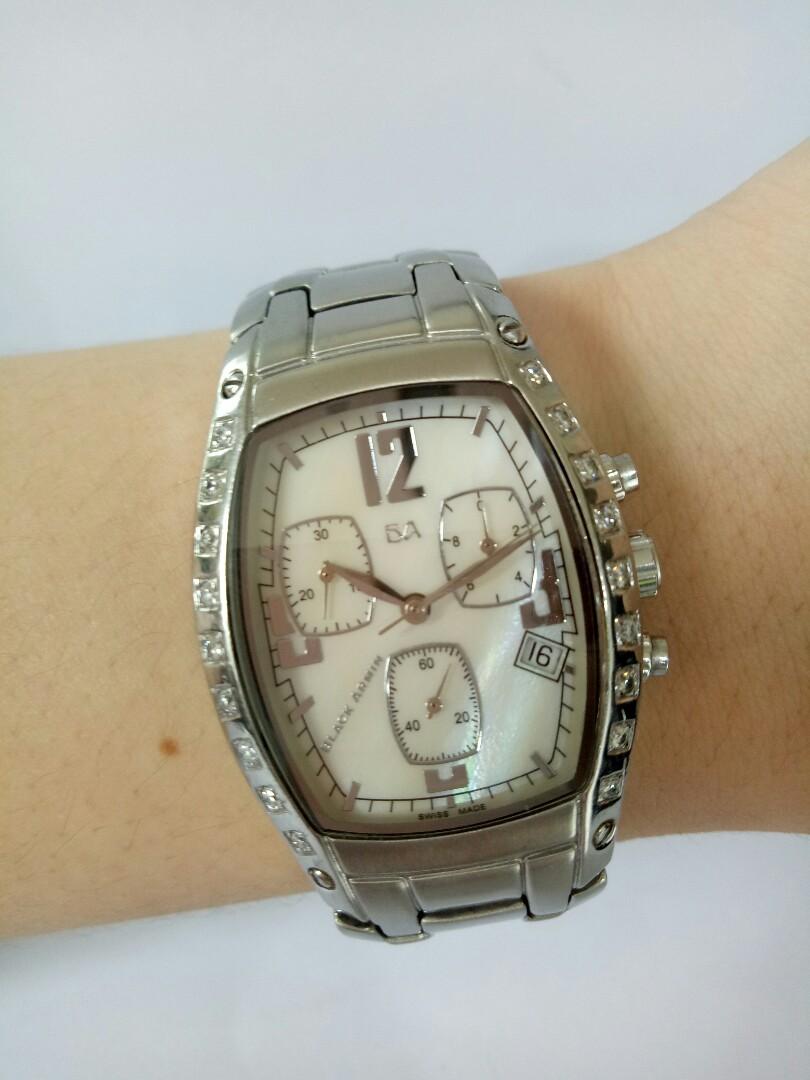 Black armin deals diamond watch