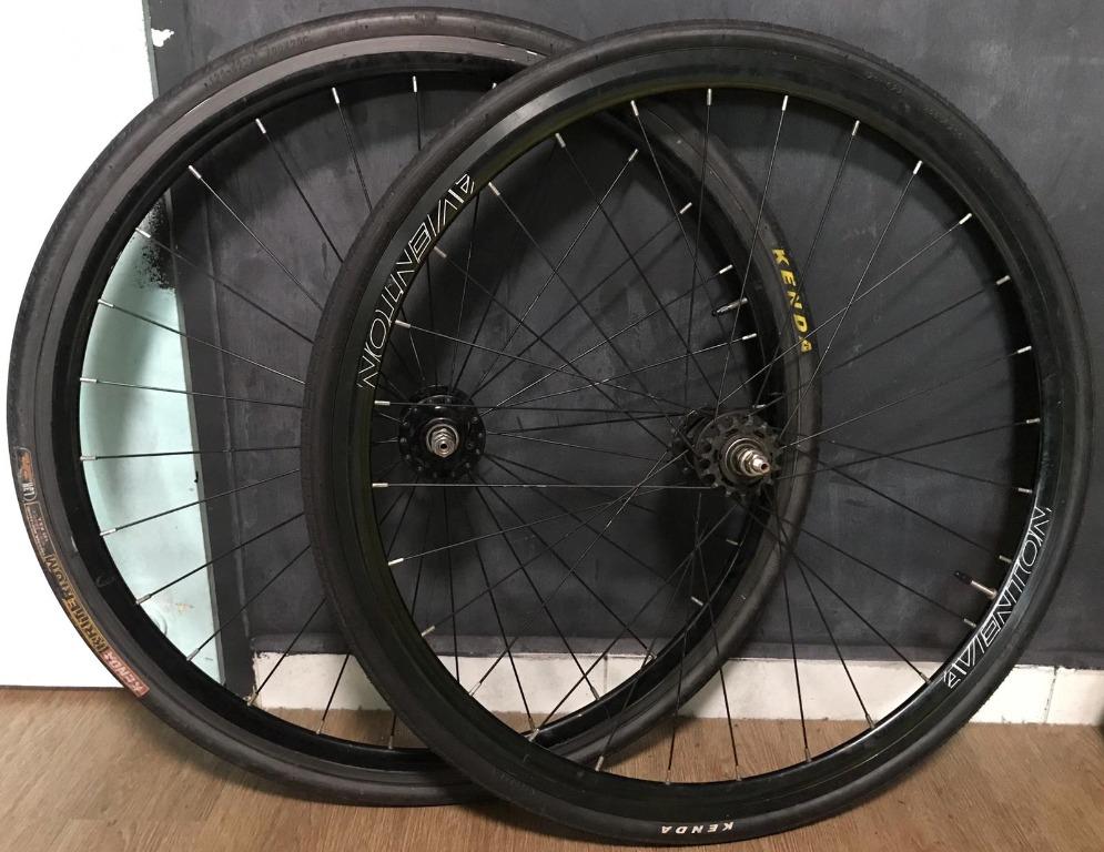 Aventon Push Wheelset Sports Equipment Bicycles Parts Bicycles on Carousell
