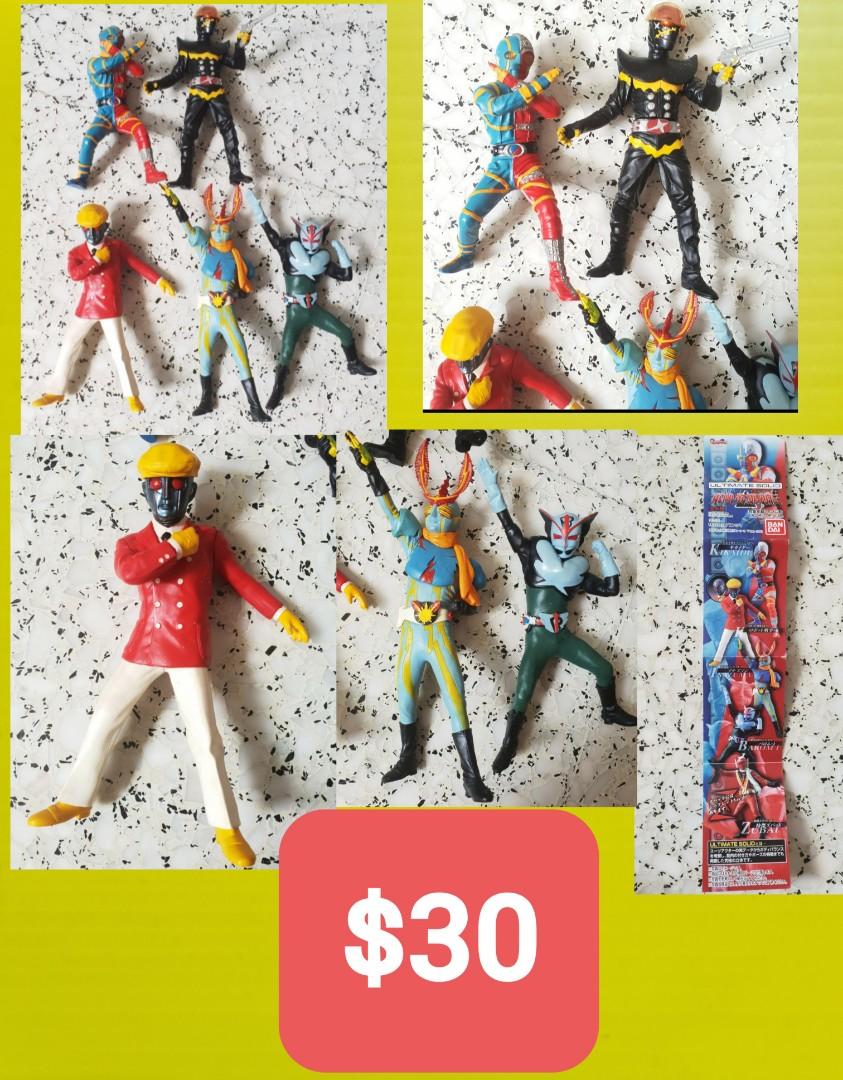 ♦️BANDAI JAPAN ULTIMATE SOLID HERO SERIES GASHAPON 13CM MASKED KAMEN RIDER SHOCKER BLACK RIDER SHADOW MOON AMAZON ULTRAMAN IMIT KAIJU MONSTER KIKAIDE FIGURE MEDICOM BANPRESTO POPPY (Category: Toy Figures) located in Singapore. Submitted by originalfakexplorer (Listing ID 1028982764, Image 2). Description: ☆All price stated in the photo Display condition/no box Not for fussy buyer!!☆.
