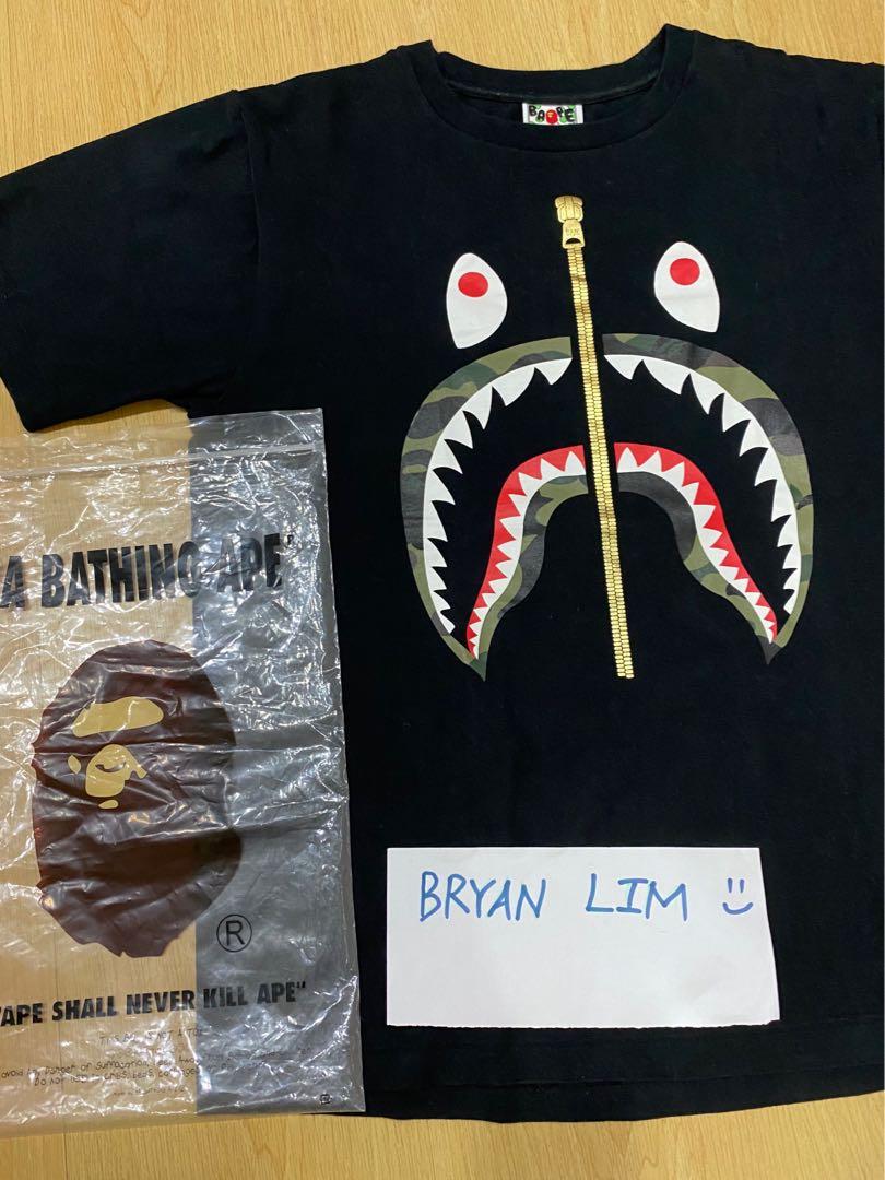 bape shirt zipper