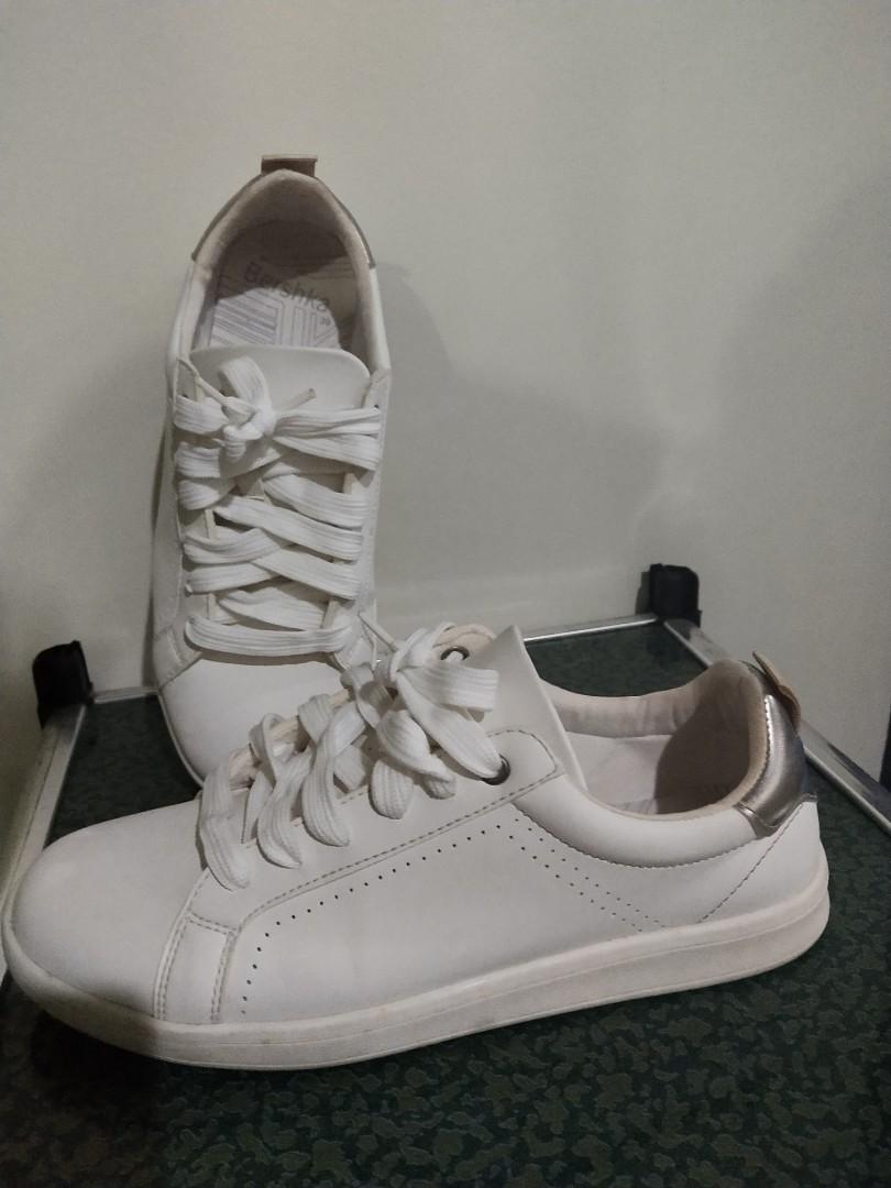 bershka white shoes price