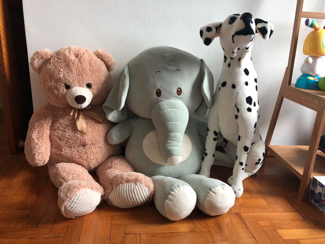 large stuffed toy