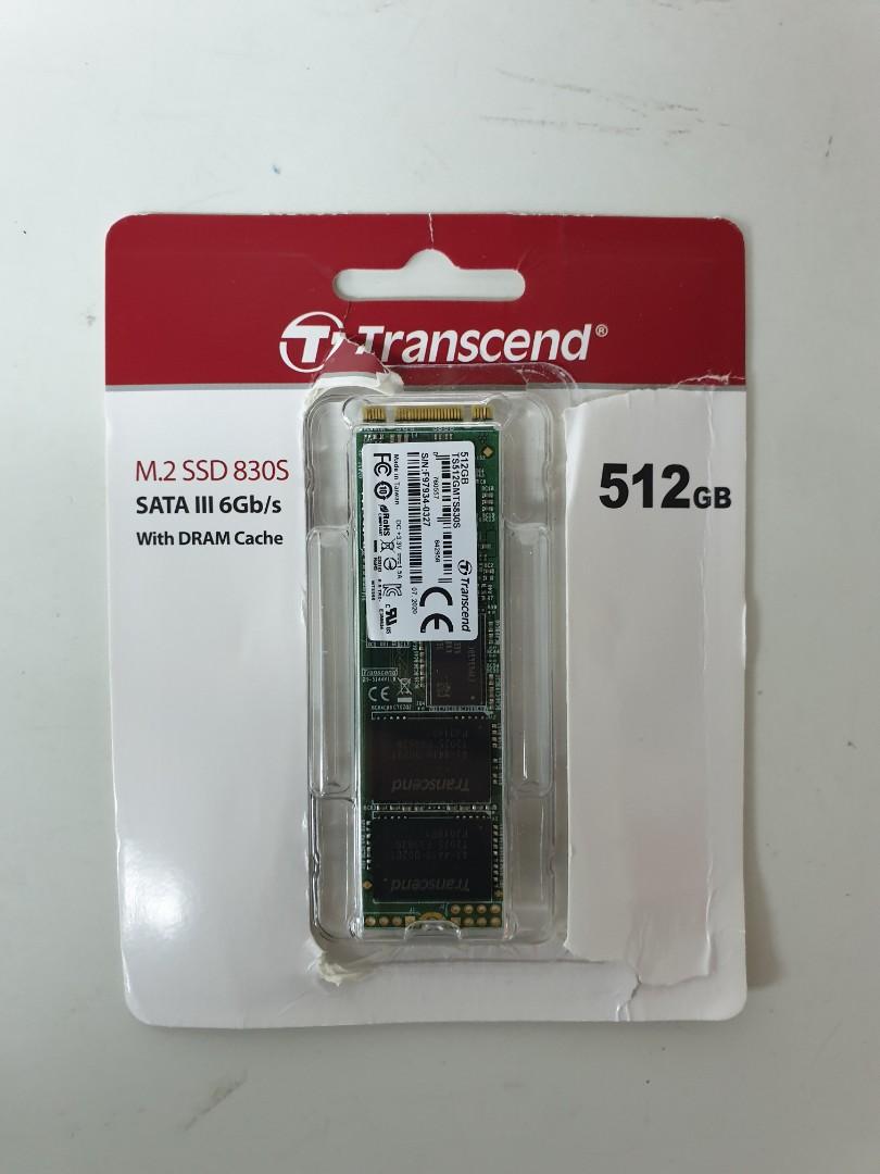 Transcend 512GB M.2 SATA SSD MTS830S 