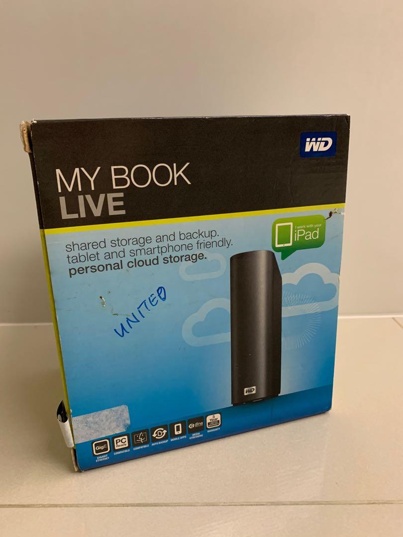 Brand New Wd My Book Live 3tb Electronics Computer Parts Accessories On Carousell