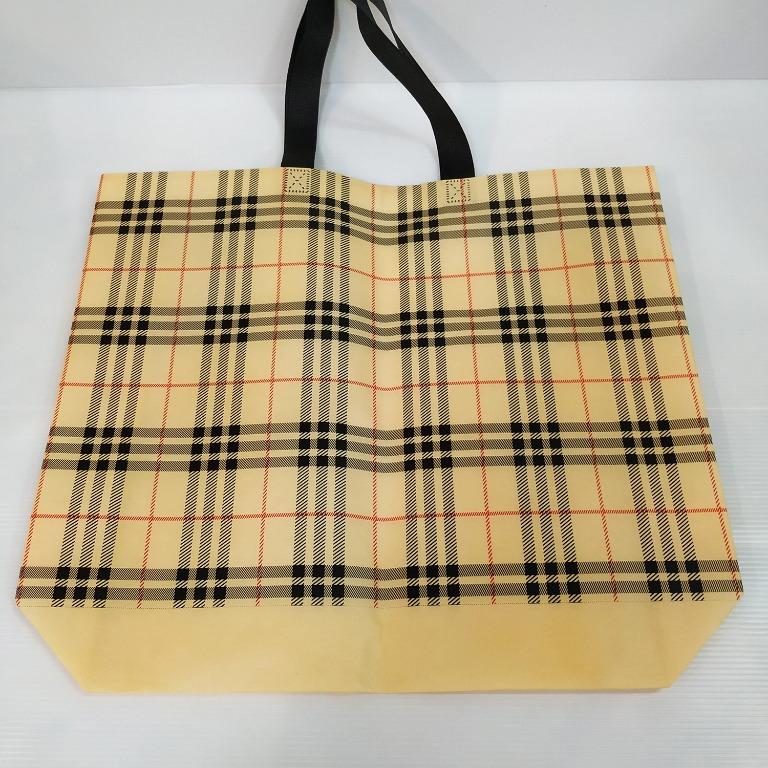 burberry plastic bag