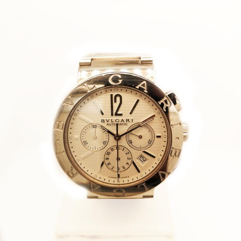 Bvlgari chronograph shop mens watch