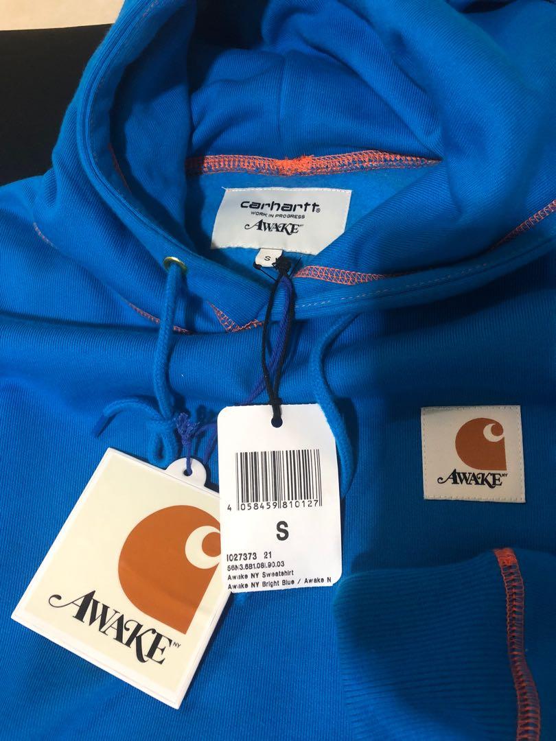 Carhartt x Awake NY hoodie, Men's Fashion, Tops & Sets, Hoodies on