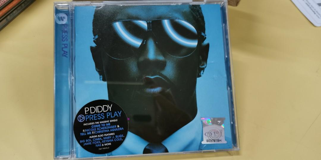 Diddy – Press Play WPCR-12460 JP CD, Album OBI