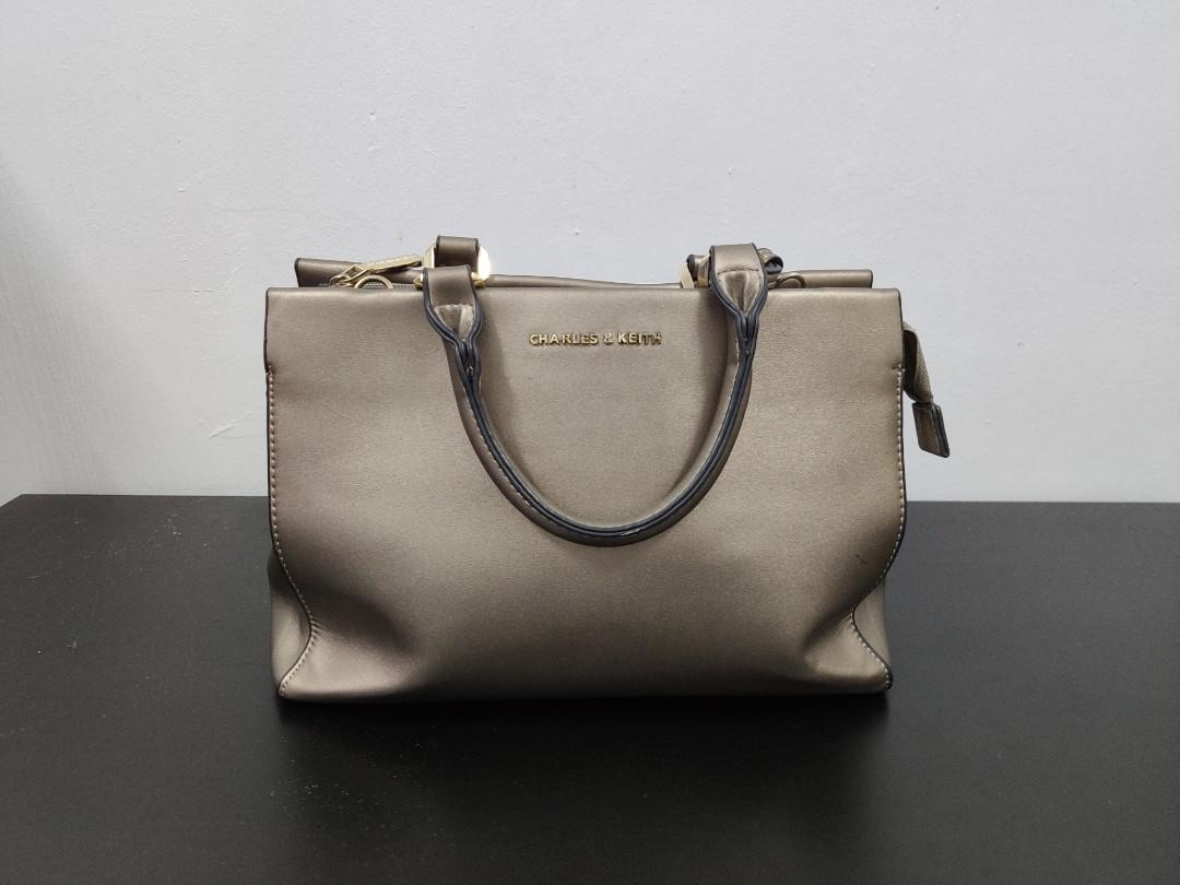 charles and keith bag material