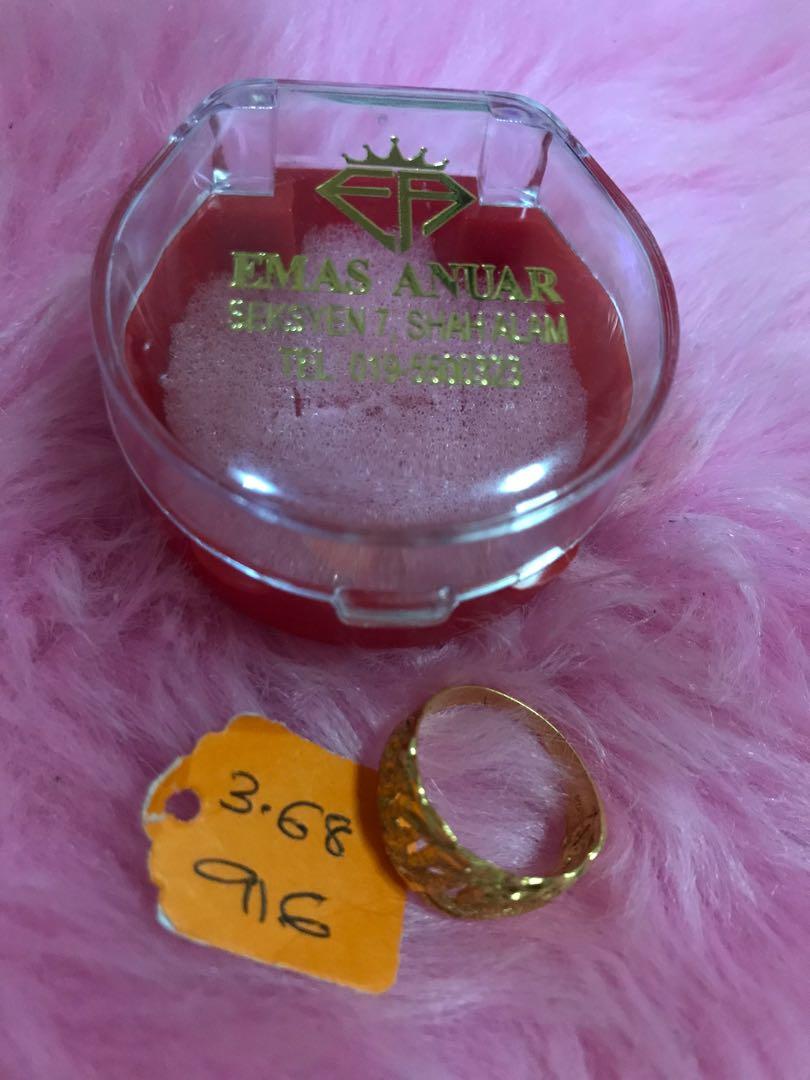 Cincin Coco Emas 916 Women S Fashion Jewellery On Carousell Cahaya grafis, emas, bahan cincin emas, cinta, cincin, koin emas png. cincin coco emas 916