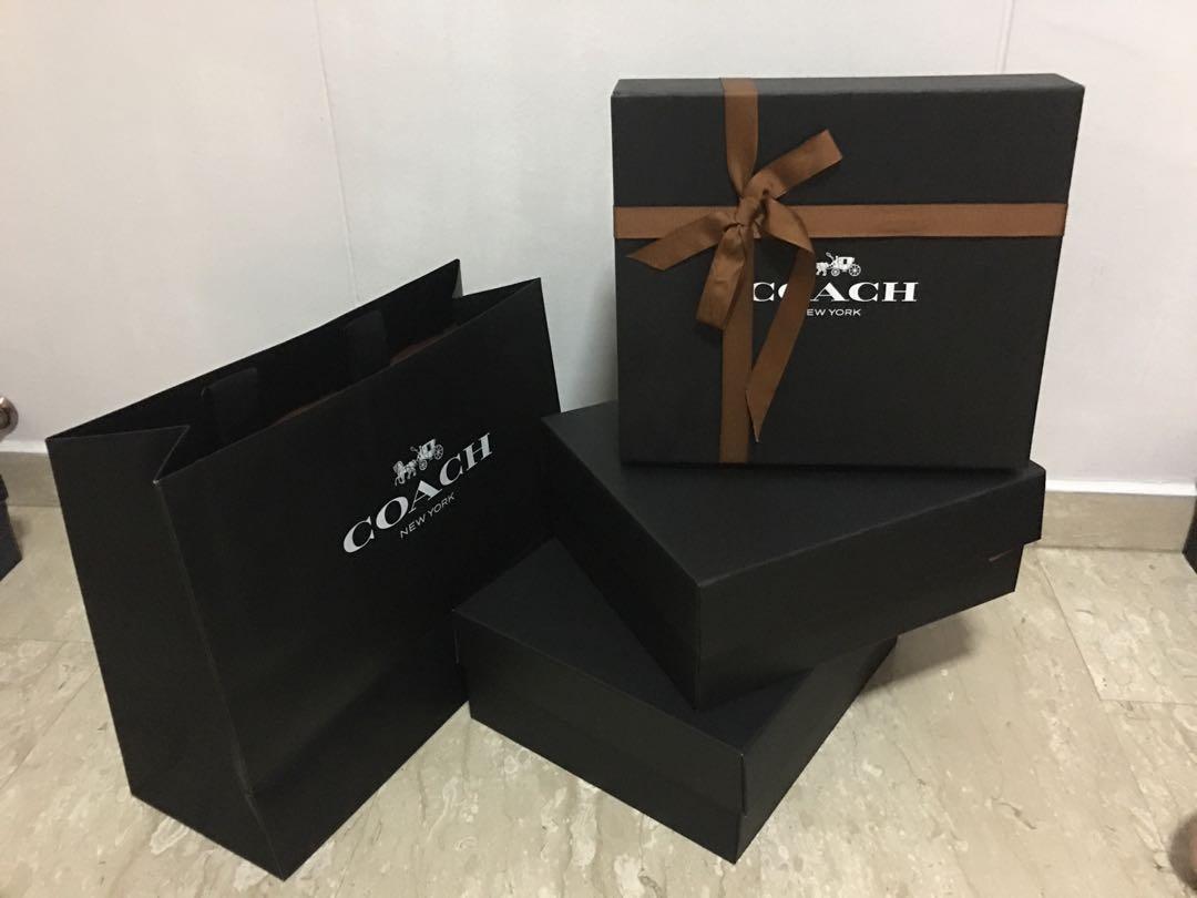 coach bag box
