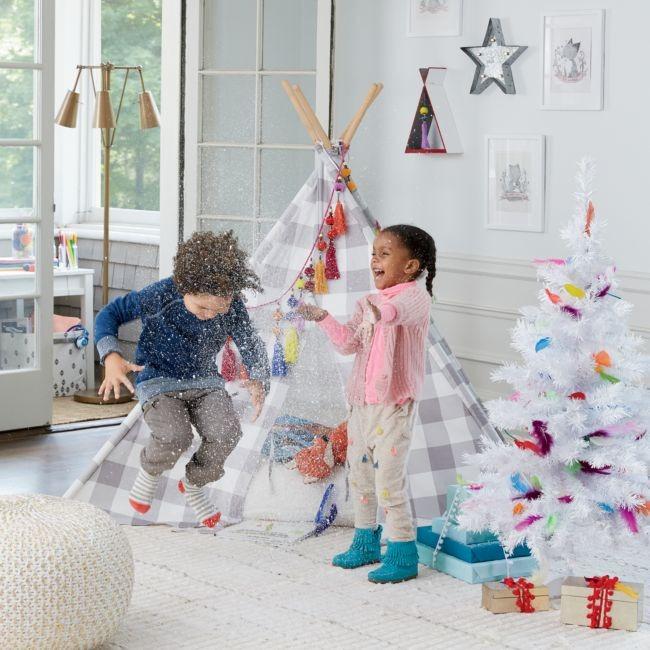 crate and barrel kids teepee