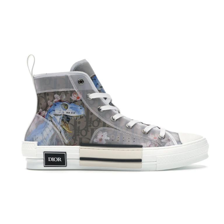 Dior B23 High Canvas Sorayama Dinosaur