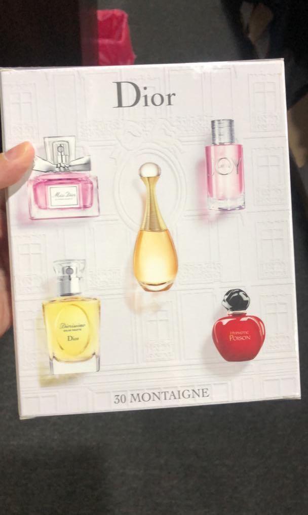 Dior Perfume Miniature Set Health Beauty Perfumes Nail Care Others On Carousell
