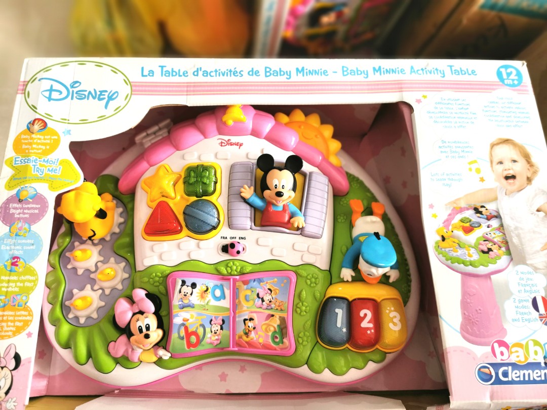 Minnie mouse learning table discount