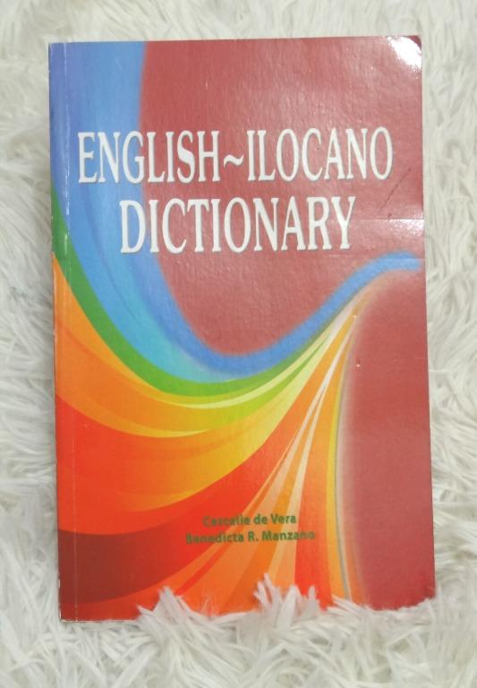 EnglishIlocano Dictionary by de Vera and Manzano, Hobbies & Toys