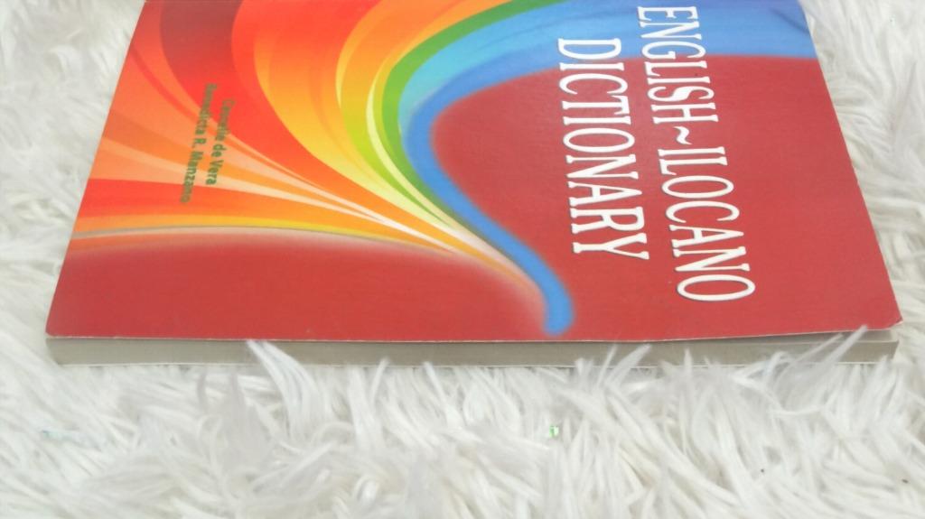 EnglishIlocano Dictionary by de Vera and Manzano, Hobbies & Toys