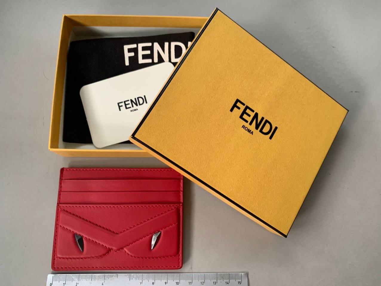 Fendi bag shop bugs cardholder