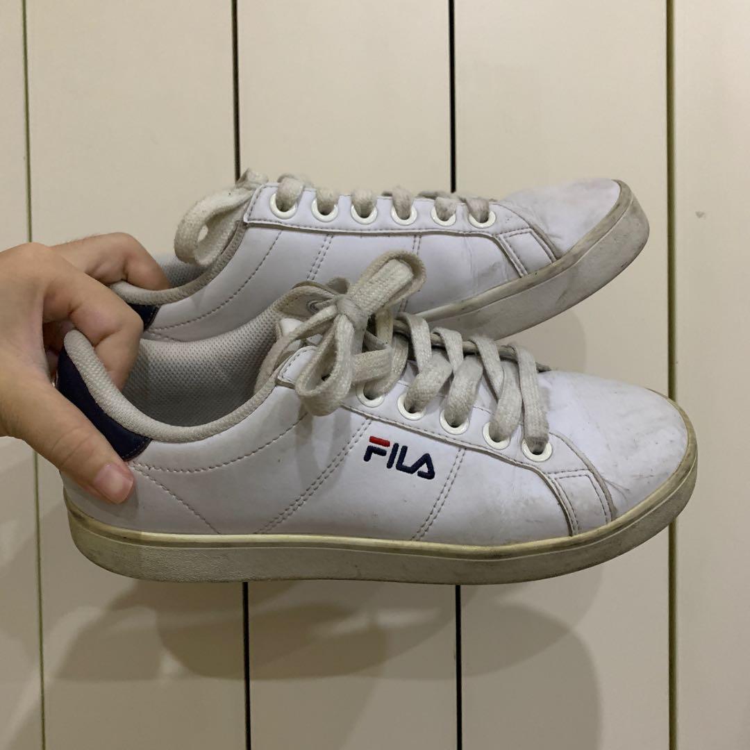 cleaning fila shoes
