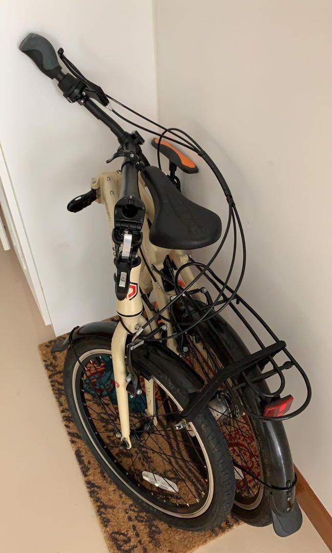 Polygon urbano i3 folding bike clearance