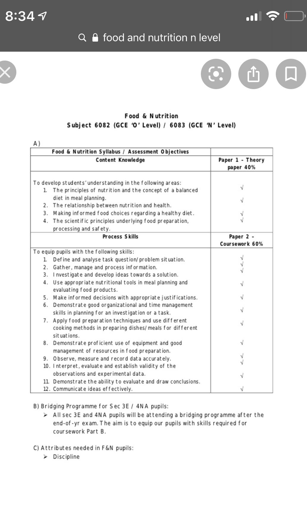 coursework examples