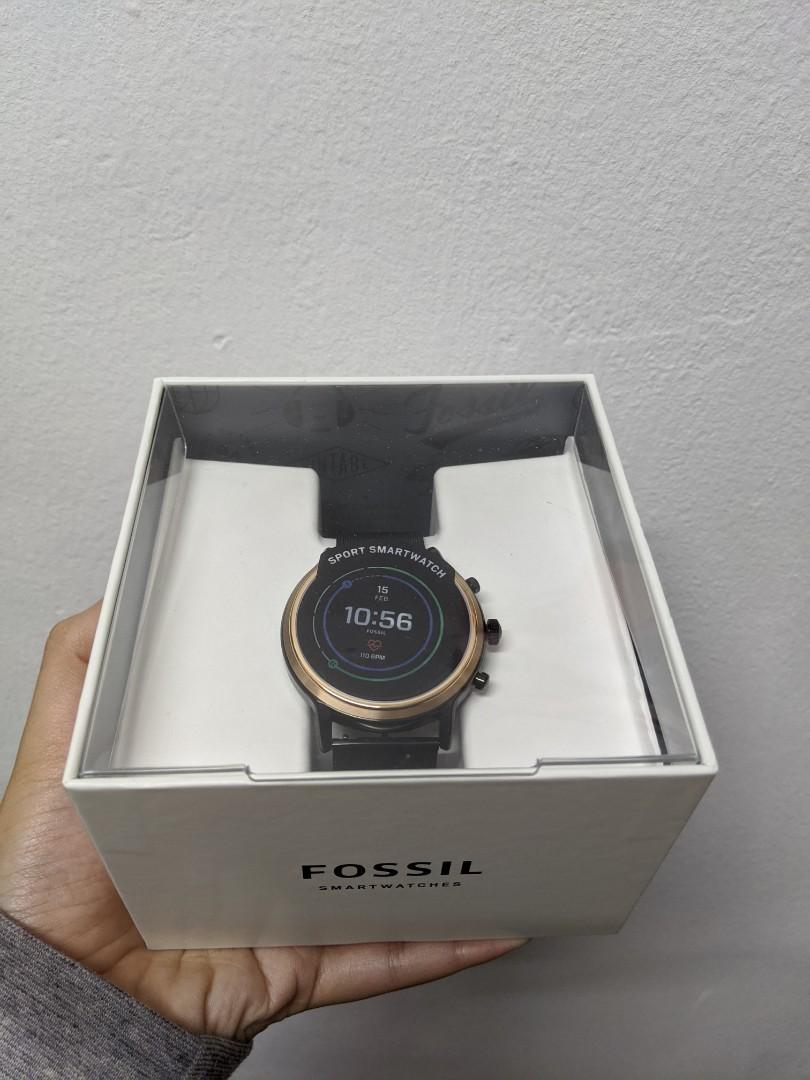 Gen 5 smartwatch julianna sales hr smoke stainless steel